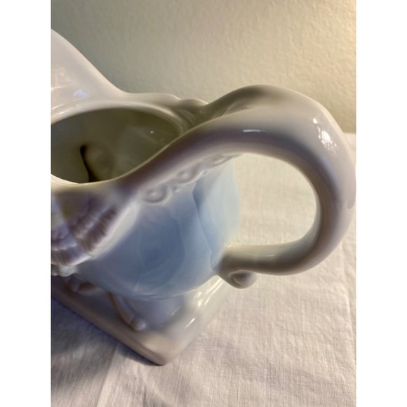 Enesco Precious Moments 1994 Teapot SUGAR TOWN SLEIGH Ride 7.5"T Christmas Holid - Picture 7 of 11